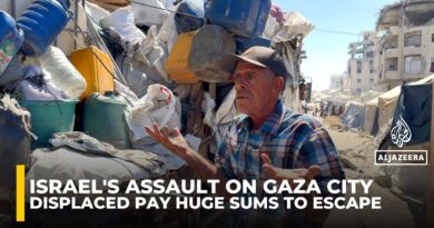 Israel’s assault on Gaza City: Displaced families face crippling costs to flee fighting