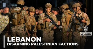 Lebanon begins disarming Palestinian groups in refugee camps
