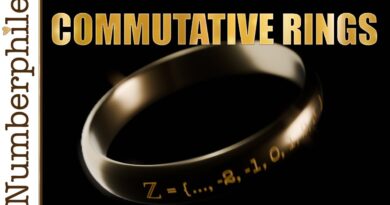 Lord of the Commutative Rings – Numberphile
