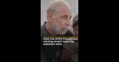 Meet one of the Palestinians refusing Israel’s Gaza City expulsion order | AJ #shorts
