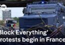 Nationwide protests begin in France as new PM Lecornu takes office | DW News