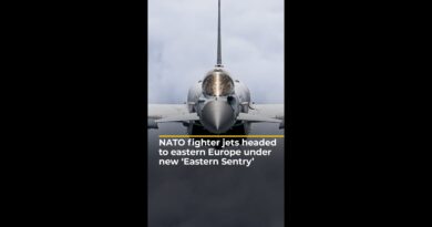 NATO fighter jets headed to eastern Europe under new ‘Eastern Sentry’ | AJ #shorts