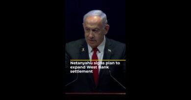 Netanyahu signs plan to expand West Bank settlement | AJ #shorts