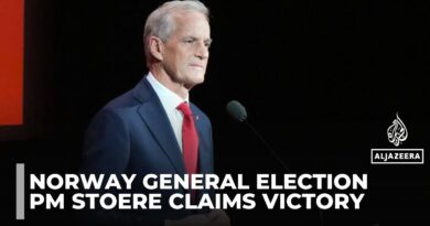 Norway’s PM Stoere claims victory in general election