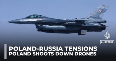 Polish and NATO forces scramble to shoot down Russian drones
