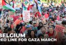 Red Line for Gaza March: Massive pro-Palestine protest in Brussels