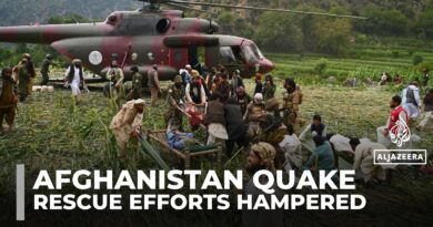 Rescuers focus on remote Afghan regions after earthquake kills over 1,400