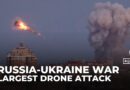Russia launches largest drone attack of Ukraine war, gov’t building in Kyiv struck