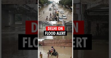 #Shorts | Delhi on flood alert as Yamuna crosses danger mark, water enters residential areas
