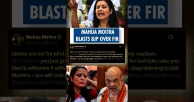 #Shorts | Mahua Moitra lashes out at BJP after FIR over her remark on Amit Shah | PM Modi | TMC