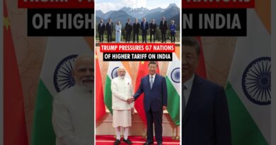 #Shorts | Report: Trump may push G7 nations to impose steep tariffs on India, China for Russian oil