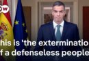 Spain’s PM Sanchez announces sanctions to pressure Israel to end war in Gaza | DW News