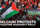 Tens of thousands protest in Brussels, demanding end to Israel’s genocide on Gaza
