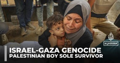 Three-year-old boy sole survivor of Israeli strike that killed family in Gaza City