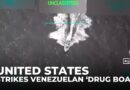 Trump says 11 killed in strike on alleged drug-carrying boat from Venezuela