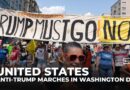 Trump threatens ‘war’ on Chicago as thousands protest federal crackdown