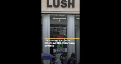 UK cosmetics chain closes all shops in Gaza protest