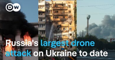 Ukraine says Russia aerial strikes the largest since beginning of invasion | DW News
