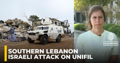 UNIFIL says Israeli drones drop grenades close to peacekeepers in Lebanon