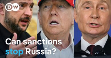 US President says he will increase sanctions on Russia after biggest-ever air strikes | DW News