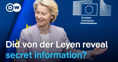 Von der Leyen: US would aid EU deployment to Ukraine | DW News