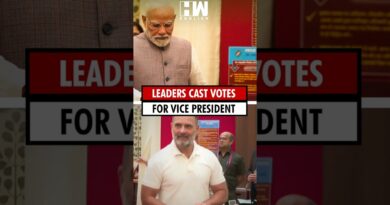 WATCH | Leaders including PM Modi, LoP Rahul Gandhi cast their votes in Vice Presidential polls