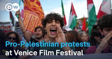 ‘We remind everyone that Gaza is not a film and we do not want to be passive spectators.’ | DW News