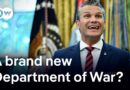 Why Trump wants to rebrand the Pentagon | DW News
