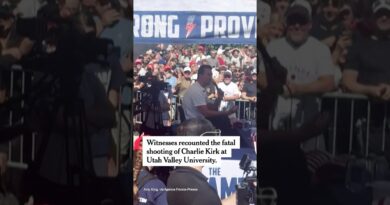 Witnesses Describe Charlie Kirk Shooting