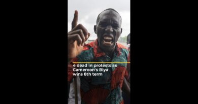 4 dead in election-related clashes as Cameroon’s Biya wins eighth term | #ajshorts