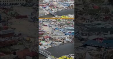 Aerial footage reveals widespread destruction from Hurricane Melissa | AJ #shorts