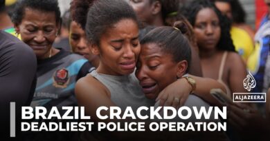 Anger in Brazil’s Rio after the deadliest police raid killed at least 120 people