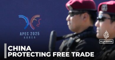 Apec summit :Xi Jinping promises to protect free trade