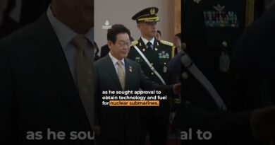 Dancing, deals and nuclear subs – what did Trump get up to in Asia? | AJ #shorts