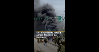Deadly protests spread across Tanzania over elections | AJ #shorts
