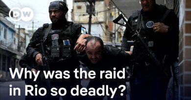 Death toll of police operation in Rio de Janeiro rises to over 130 | DW News