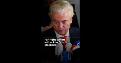 Far-right loses ground as centrists surge in Dutch elections | AJ #shorts