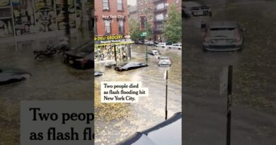 Flash Flooding Hits NYC; Two Die in Basements