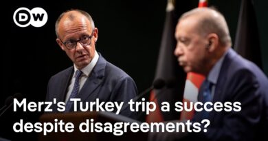 Germany’s Merz visits Turkey, clashes with Erdogan on Gaza | DW News