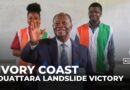 Incumbent President Ouattara declared winner of Ivory Coast election