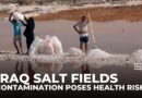 Iraq’s salt miners face toxic threat as sewage contaminates Najaf Basin