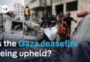 Israel accuses Hamas of ceasefire violation and launches airstrikes that kill many in Gaza | DW News