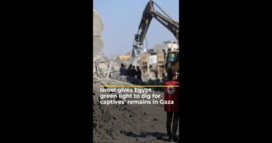 Israel gives Egypt green light to dig for captives’ remains in Gaza | #ajshorts