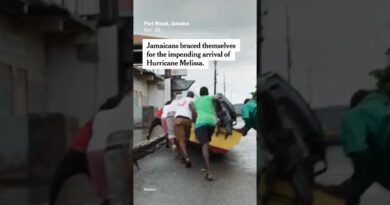 Jamaica Braces for Direct Hit by Hurricane Melissa