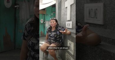 Living among the dead in a Manila cemetery #ytshorts