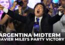 Milei’s party wins high-stakes Argentina elections, early results show
