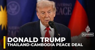 ‘Momentous day for Southeast Asia’: Trump presides over Thailand-Cambodia peace deal