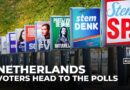 Netherlands elections: Voters still undecided as they head to the polls
