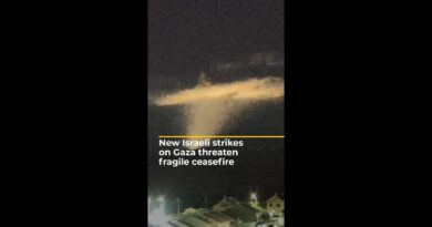 New Israeli strikes on Gaza threaten fragile ceasefire | #ajshorts