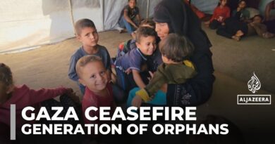 Palestinian couple step in to raise 36 orphaned grandchildren in Gaza